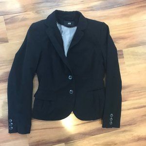 Black H & M Blazer Size Medium